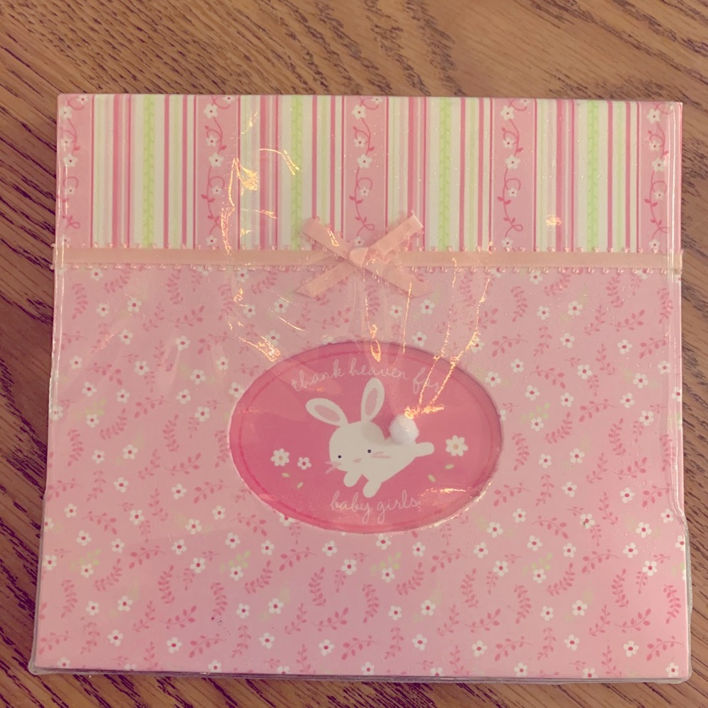 Baby girl photo album